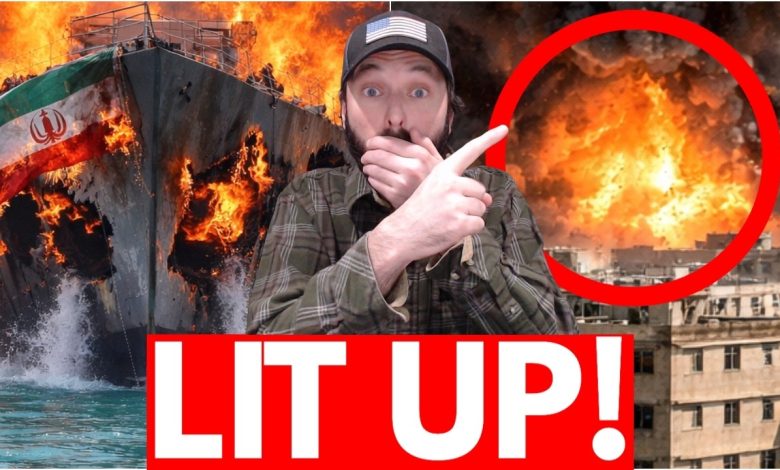 Bombers BURN Iran Down – U.S. Subs TORPEDO Iran’s Ships