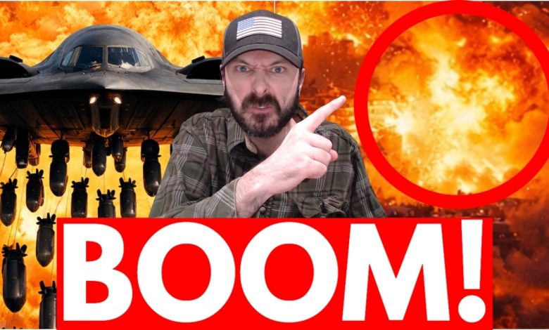 BREAKING: U.S. Bombers RIP Iran Apart – Tehran BURNS