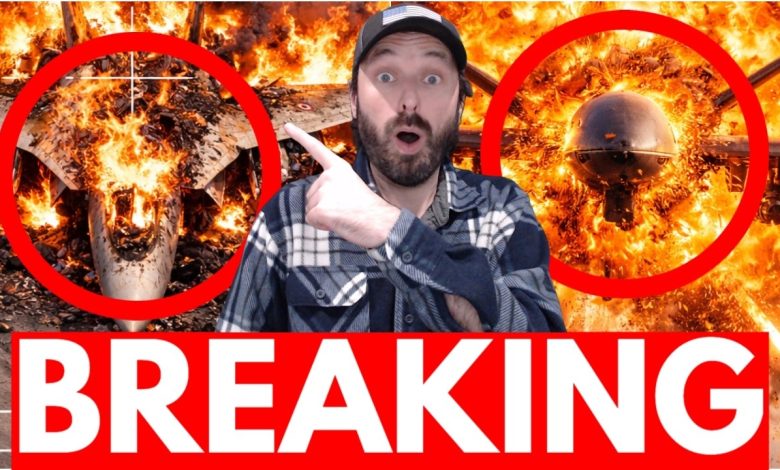 Iran Air Force OBLITERATED – U.S. Drones SHOT DOWN