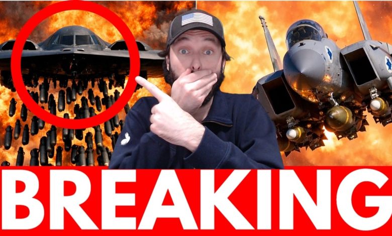 U.S. Bombers CRACK Iran WIDE OPEN – Fighter Jet Nearly SHOT DOWN