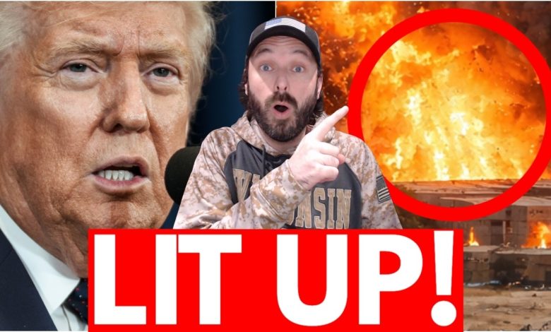 U.S. Military OBLITERATES Iran Targets – Trump Reveals HUGE War Update