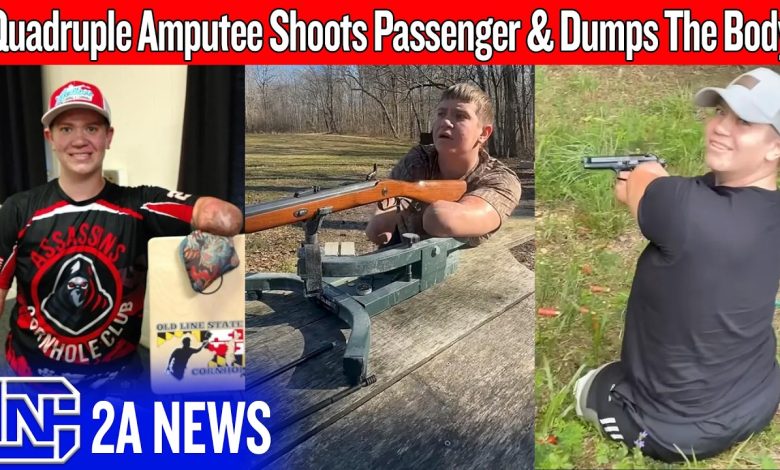 Quadruple Amputee Charged With Shooting Passenger & Dumping The Body