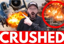 U.S. Jets SHRED Iran Targets – Airstrikes RAIN DOWN