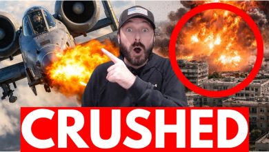 U.S. Jets SHRED Iran Targets – Airstrikes RAIN DOWN