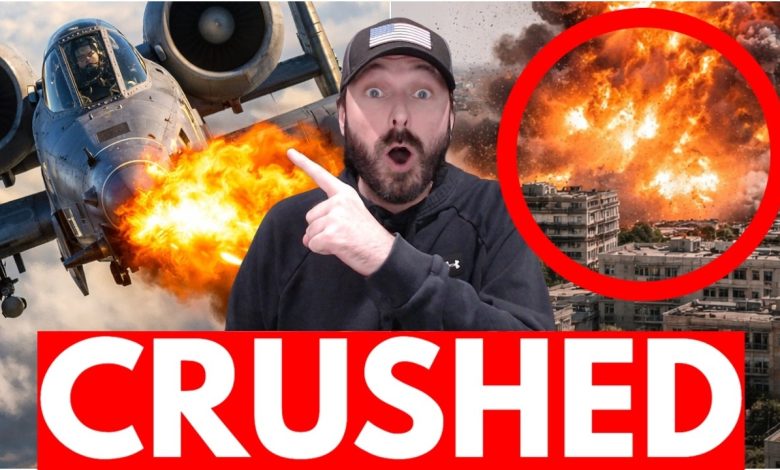 U.S. Jets SHRED Iran Targets – Airstrikes RAIN DOWN