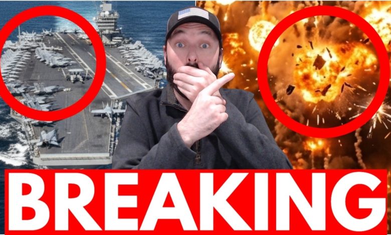 Iran UNLEASHES Brutal Attack On Israel – Aircraft Carrier SCRAMBLING