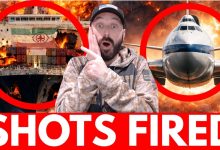BREAKING: U.S. Navy BOMBS Iranian Ship – Doomsday Plane AIRBORNE