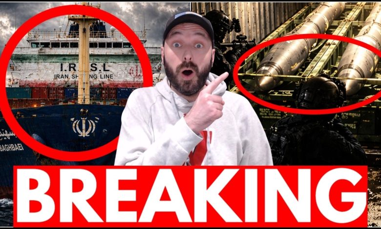 Captured Iran Ship Hiding SECRET Cargo – Fighter Jets ON THE MOVE