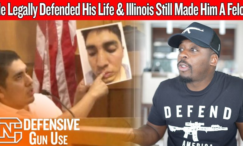 He Legally Defended His Life… And Illinois Still Made Him A Felon