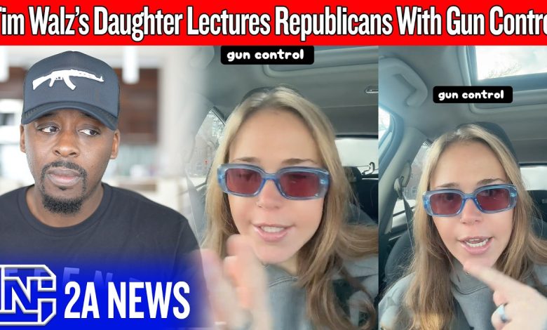 After The Trump Attack, Tim Walz’s Daughter Made This Gun Control Argument