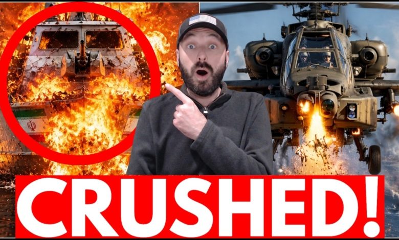 BREAKING: U.S. Military SINKS Iran’s Ships – Helicopters UNLEASH