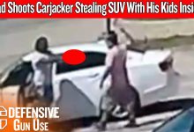 Caught On Video: Texas Dad Shoots Carjacker Trying To Steal SUV With His Kids Inside