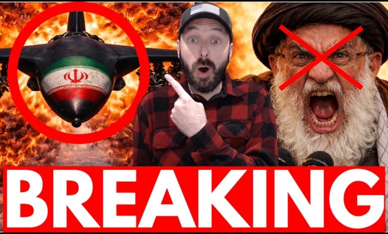 Iran BOMBS U.S. Military Site – Fighter Jets AIRBORNE