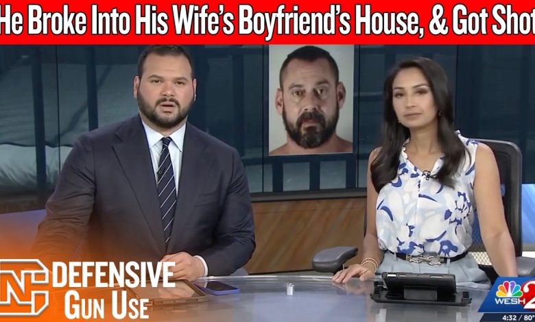 He Broke Into His Wife’s Boyfriend’s House… And Got Shot