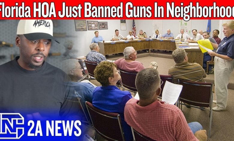 Florida HOA Just Banned Guns In Neighborhood
