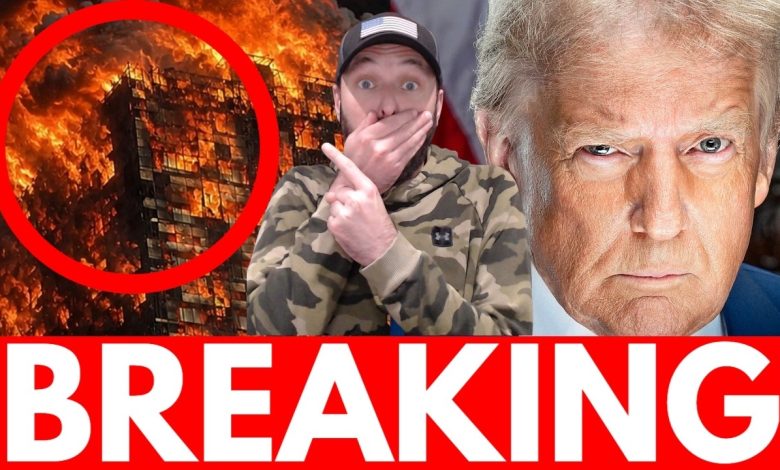 Mysterious Fire ERUPTS In Iran – Trump Hints At Next Moves