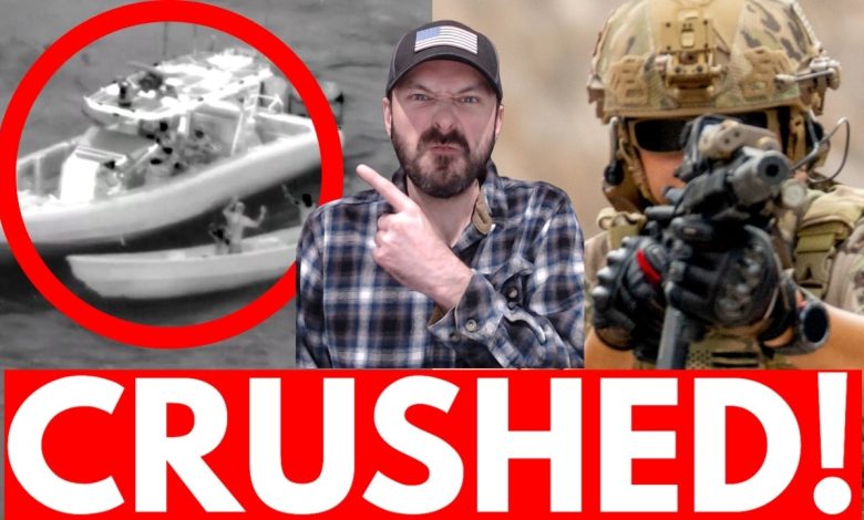 U.S. Commandos CRUSH Drug Boat – INSANE Footage Released