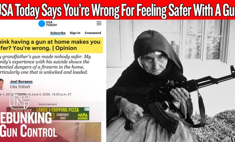 USA Today Says You’re Wrong For Feeling Safer With A Gun