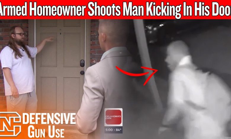 Armed Homeowner Shoots Intruder After Door Gets Kicked In