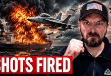 U.S. Fighter Jet BOMBS Iran Ship – Drone Strikes Underway