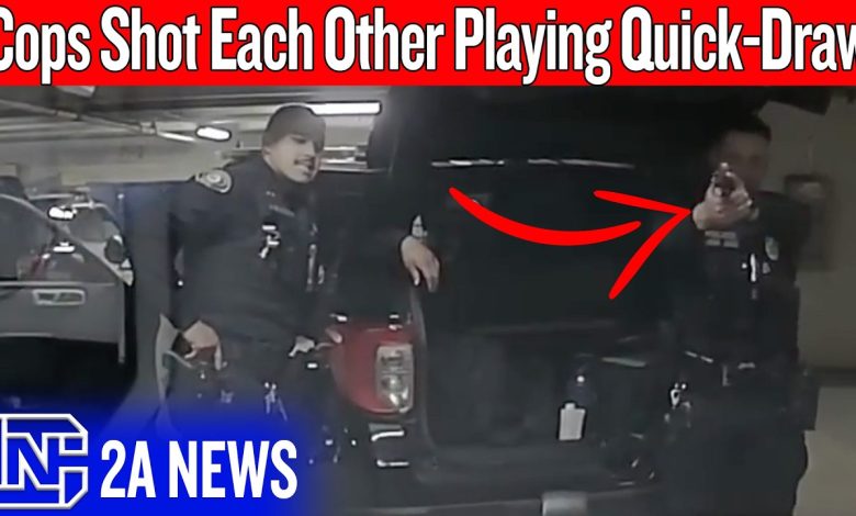 Cops Played Quick-Draw With Loaded Guns… And Shot Each Other