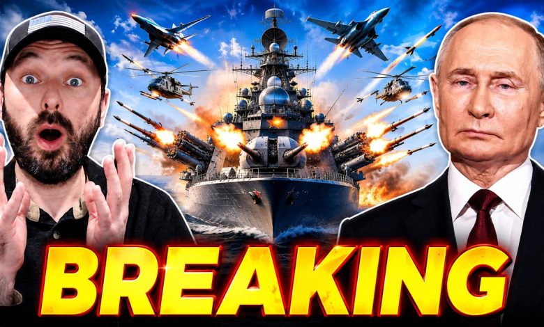 Russian Navy OPENS FIRE On British Ship – Military Responding