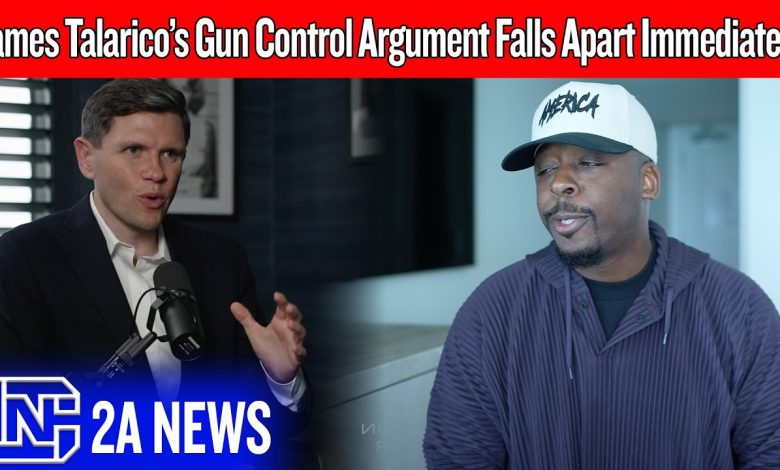 James Talarico’s Gun Control Argument Falls Apart Immediately