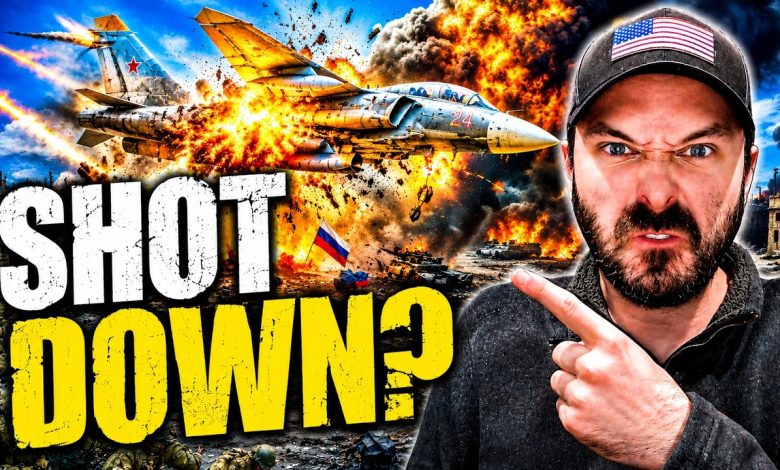 BREAKING: Fighter Jet DOWN In Russia/Ukraine War