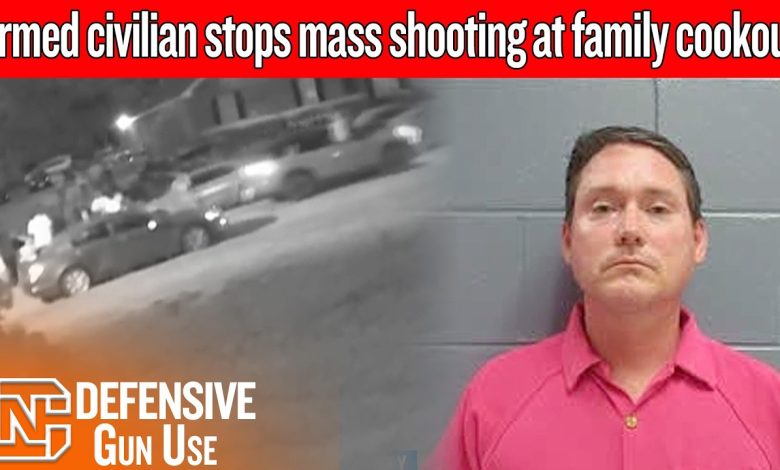 Armed Civilian Stops Mass Shooting At Family Cookout