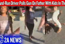 Hit-And-Run Driver Pulls Gun On Father With Kids In The Car