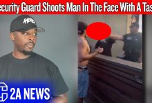 Security Guard Shoots Man In The Face With A Taser