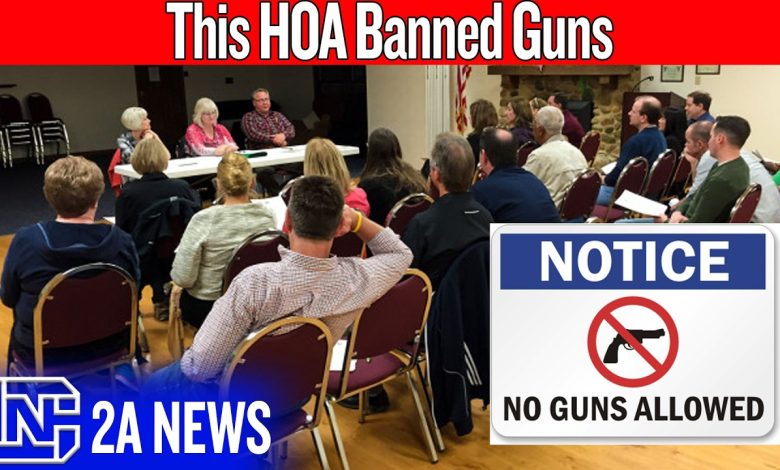 This HOA Banned Guns… Then Forgot One Big Legal Detail