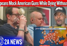 Europeans Mock American Guns While Dying Without Air Conditioning