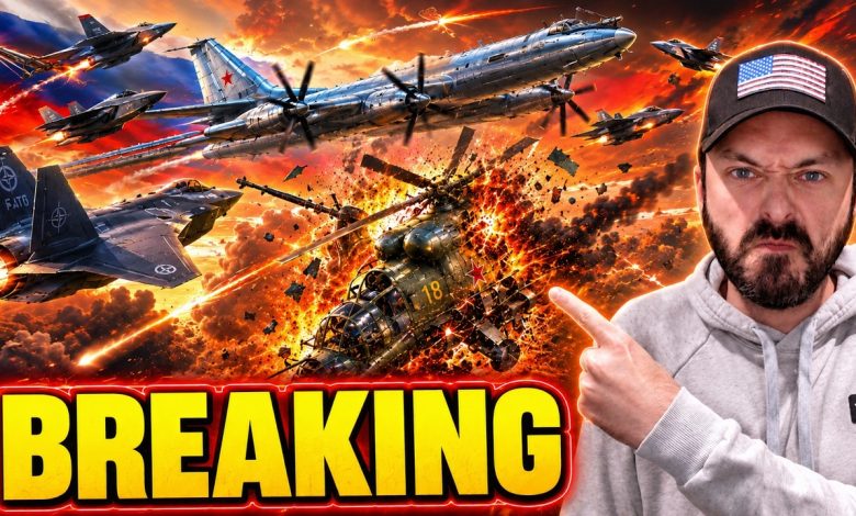 NATO Scrambles Jets Against Russian Bomber – Helicopter SHOT DOWN