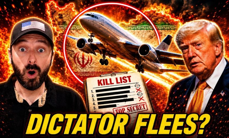 Secret Iran Planes SCRAMBLING To Bunkers – Trump CONFIRMS Kill List