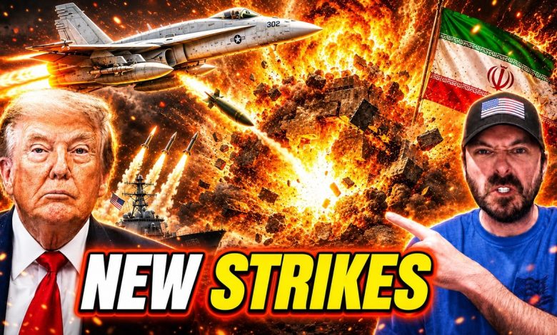 Trump CRUSHES Iran With Brutal Strikes – Critical Target LIT UP