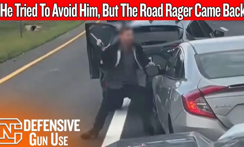 He Tried To Avoid Shooting Him… But The Road Rager Came Back
