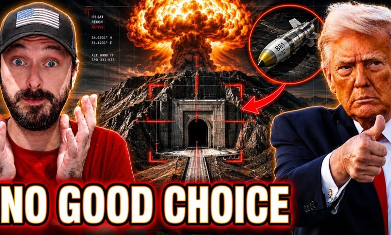 Will Trump Nuke Iran’s Indestructible Secret Pickaxe Mountain?