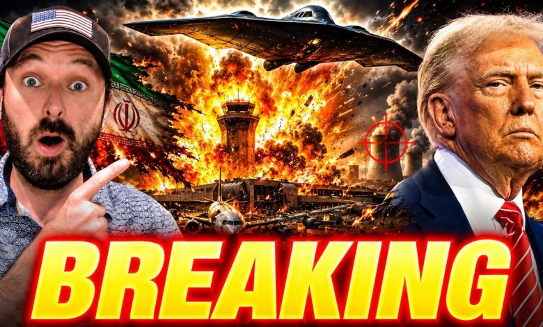 Iran Airport BOMBED – Trump DECLARES Power Plants Are Next