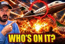 Mystery Iran Plane FLEES As U.S. Missiles SMASH New Targets
