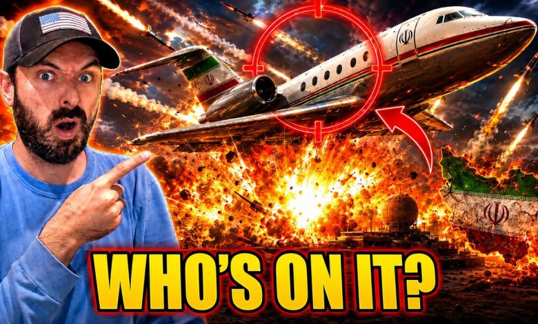 Mystery Iran Plane FLEES As U.S. Missiles SMASH New Targets
