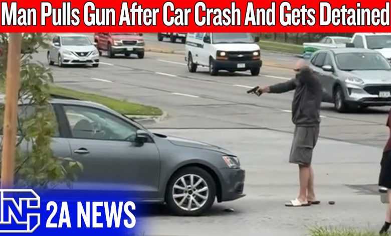 He Pulled A Gun After Car Crash To Keep Them From Leaving