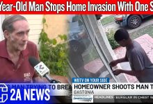 Home Invader Shot By 74-Year-Old Then Calls 911