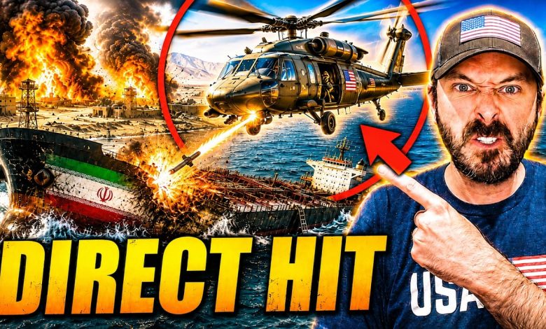 BREAKING: U.S. Military BOMBS Ship Near Iran – Explosions HIT Iraq