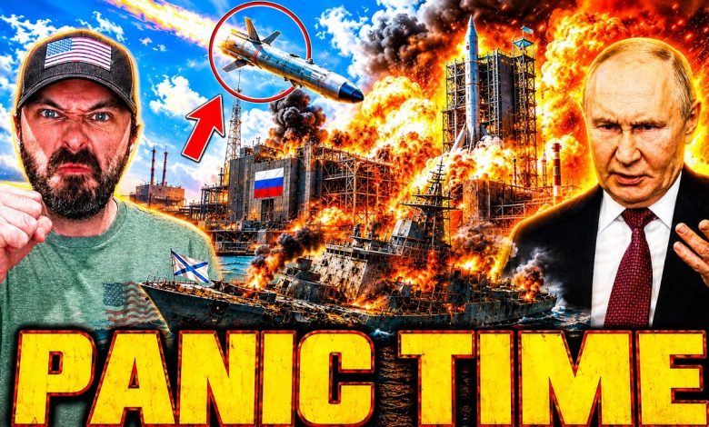 BREAKING: Russia LIT UP By Brutal Missile Attack – Major Ship BOMBED