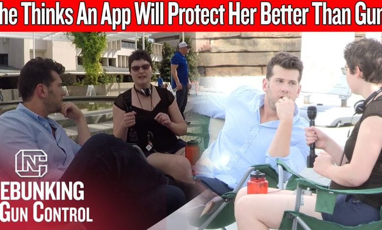 Viral Gun Debate: She Thinks An App Will Protect Her Better Than Guns