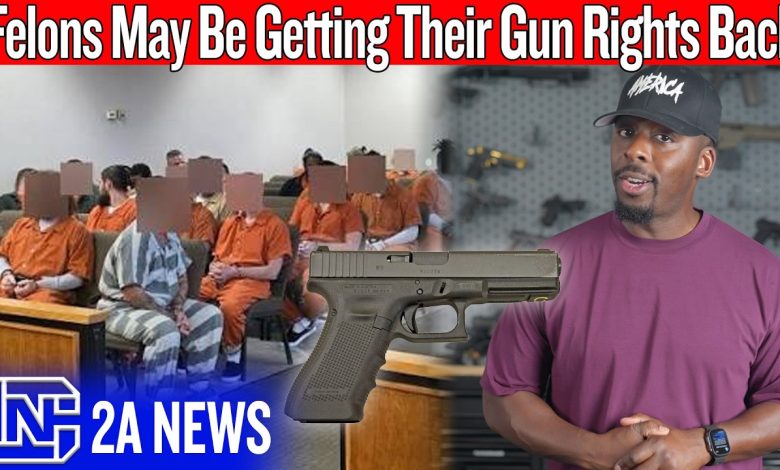 Felons May Be Getting Their Gun Rights Back