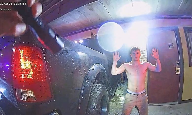 Man Rams His Truck Into a Hotel Room After He Snaps in the Parking Lot