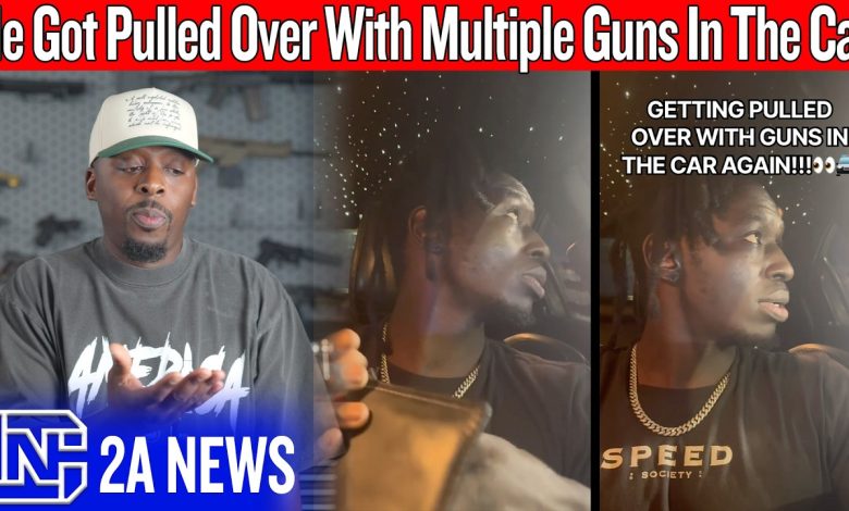 He Got Pulled Over With Multiple Guns In The Car… Watch What Happens