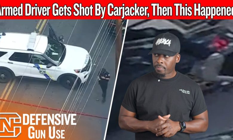 Armed Driver Gets Shot By Carjacker, Then This Happened!